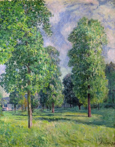 Landschaft bei Sevres, 1878 von Alfred Sisley